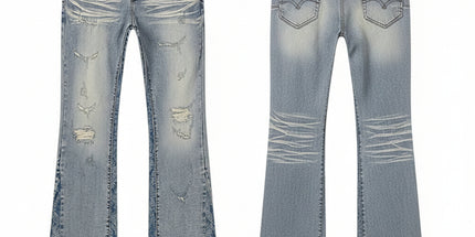 Purple Brand flare fit jeans