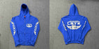 S / 717 blue zip-up jacket
