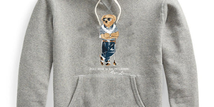 Men's Polo Bear Hoodie