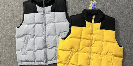 Alcatraz Embroidered Puffer Vest
