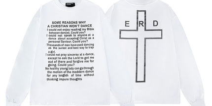 ERD Sketch Graffiti Long Sleeve T-Shirt
