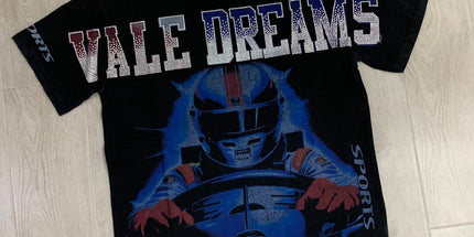 Vale Distressed Figure T-Shirt
