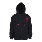 Black red sweater