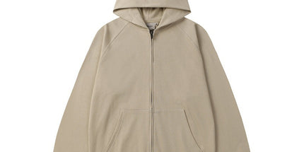 Essentials Silicone Logo Zip Hoodie