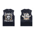 S code / REV03 - Washed Black Shoulder Panel