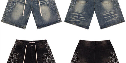 Vale Washed Denim Shorts