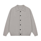 FAR knit sweater jacket in gray