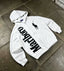 S / white
