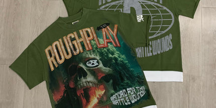 RoughPlay Distressed Rhinestone T-Shirt