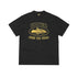 S / yellow print/black