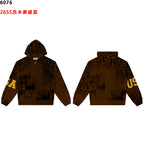 6076 washed water coffee color