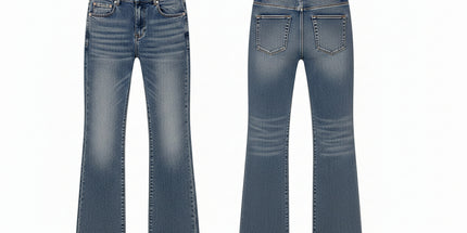 Purple Brand flare fit jeans