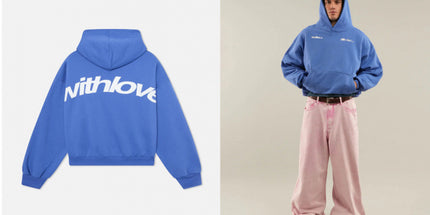 Short-Sleeve Letter Hoodie