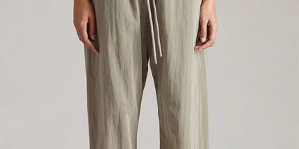 Essentials Nylon Pleated Joggers
