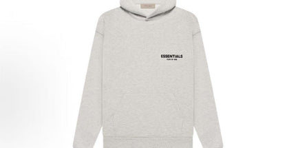 Essentials Flocked Logo Hoodie