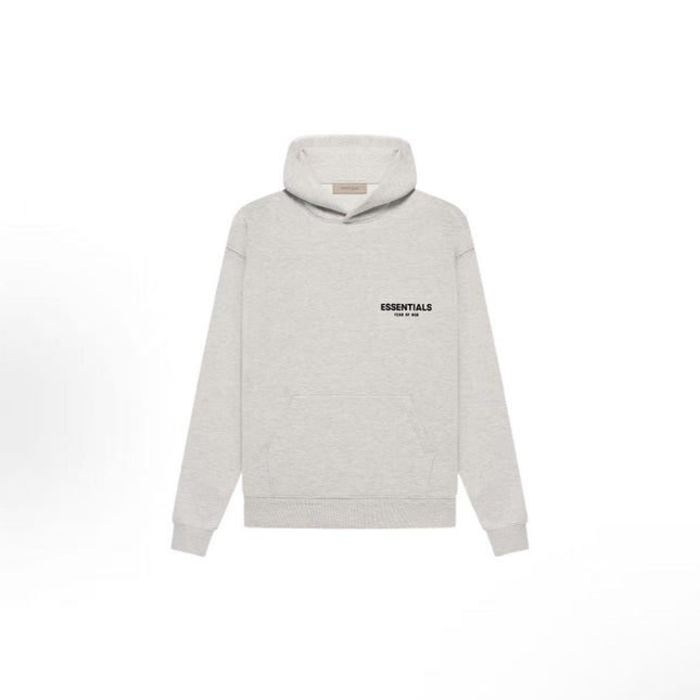 Essentials Flocked Logo Hoodie