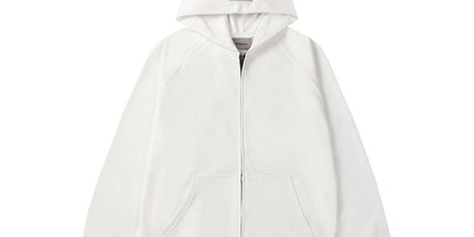 Essentials Silicone Logo Zip Hoodie