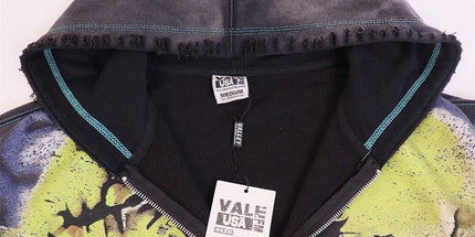 Vale Forever Cheetah Zip Up hoodie
