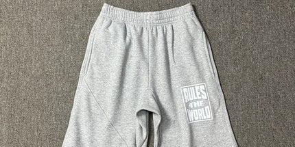Alcatraz Vintage Letter Shorts