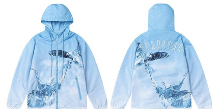 Trapstar Eagle Print Hooded Jacket