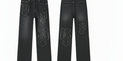 Purple Brand flare fit jeans