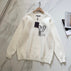 S / white