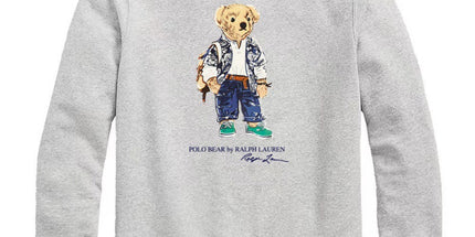 Men's Polo Bear Sweatshirt