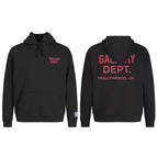 925 Black Print Red