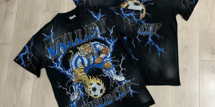 Vale Distressed Figure T-Shirt