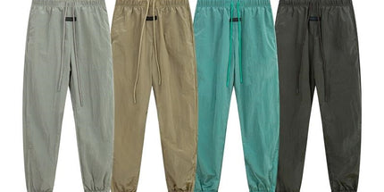 Essentials Nylon Pleated Joggers