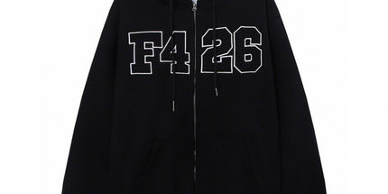 Long Zip Hoodie