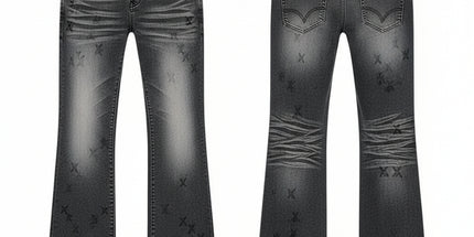 Purple Brand flare fit jeans