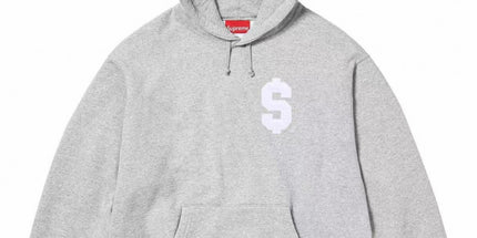 Men's Grey Print Hoodie