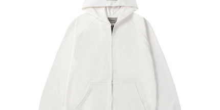 Essentials Silicone Logo Zip Hoodie