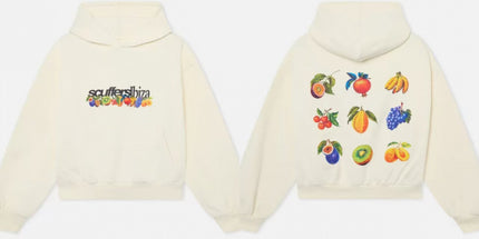 Short-Sleeve Letter Hoodie