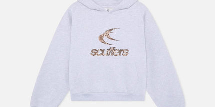 Short-Sleeve Letter Hoodie