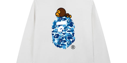 A Bathing Ape College L/S Tee