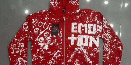 Mixed Emotion Zip Hoodie