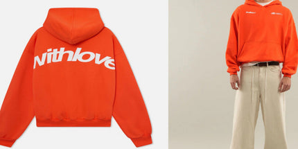 Short-Sleeve Letter Hoodie