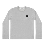 Gray black heart