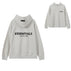 S / 6630 floral gray sweatshirt fleece