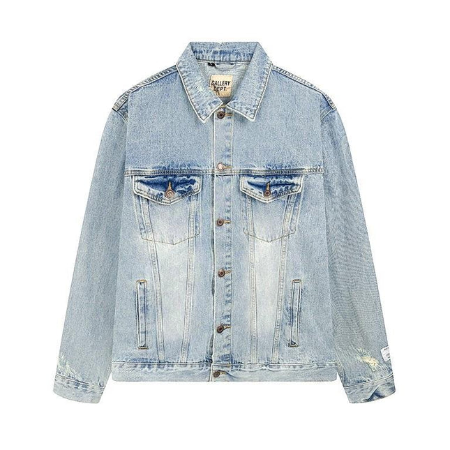 Gallery Dept Distressed Denim Jacket