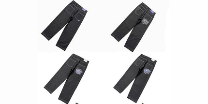 ADWYSD Sun Roll Washed Jeans