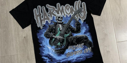 Black Harmony T-shirt for men and women