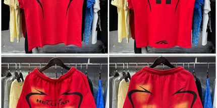 Hellstar Warm-Up T-Shirt & Shorts Set