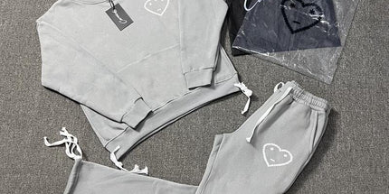 Carsicko Love Print Tracksuit Set