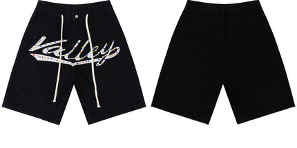 Vale Washed Denim Shorts