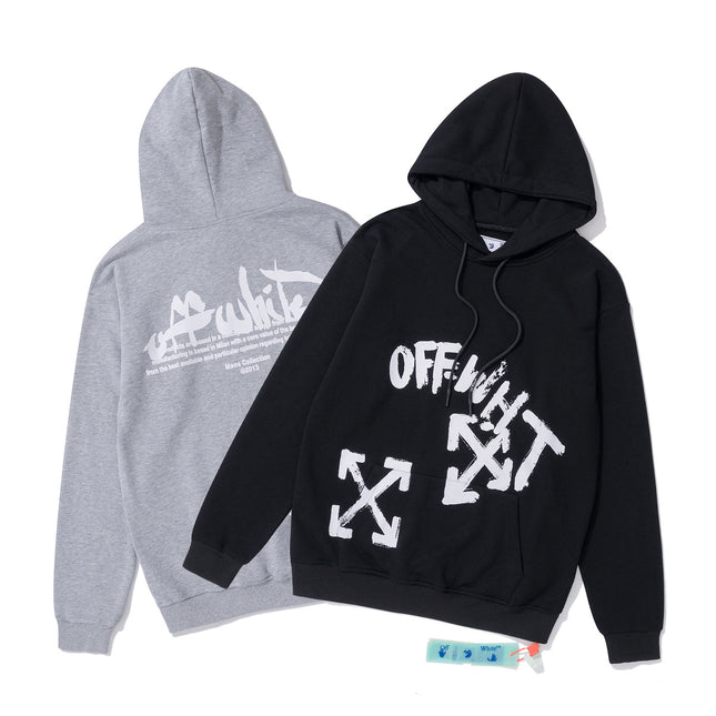 Off-White Oil-Paint Arrow Hoodie