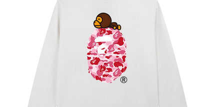 A Bathing Ape College L/S Tee
