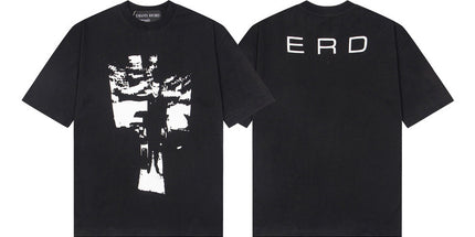 ERD Cracked Portrait T-Shirt